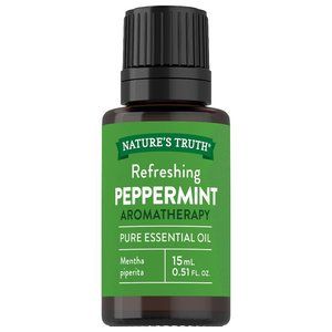 Nature's Truth - Refreshing - PEPPERMINT - Aromatherapy - Pure Essential Oil